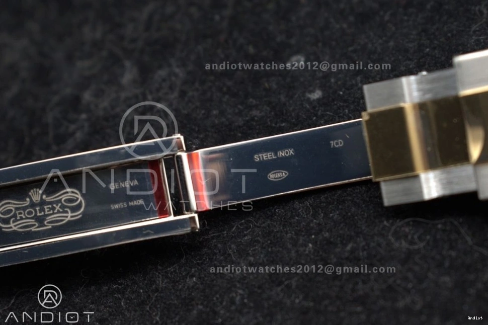 Bracelet Best V2 Daytona SS Clean 1:1 YG Edition Arabic Markers White on Dial 116503 SA4130 1110